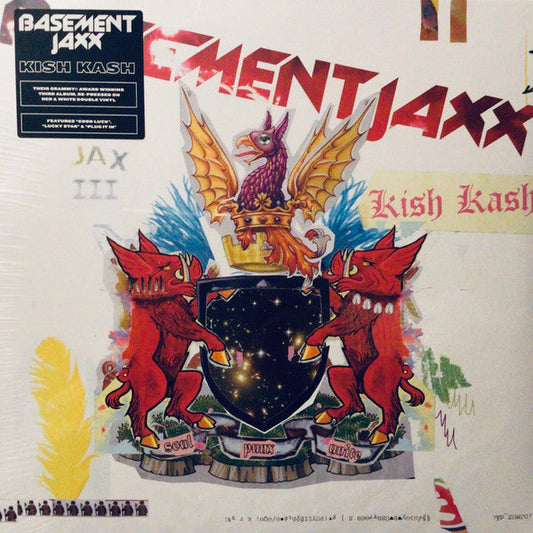 Basement Jaxx / Kish Kash - 2LP RED, WHITE - www.Shopthatapp.com