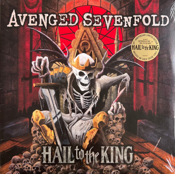 Avenged Sevenfold / Hail To The King - 2LP GOLD - www.Shopthatapp.com