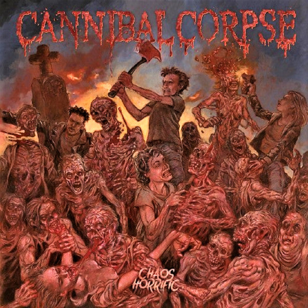 Cannibal Corpse / Chaos Horrific - LP ORANGE SPLATTER - www.Shopthatapp.com