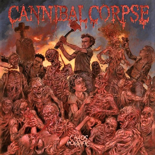 Cannibal Corpse / Chaos Horrific - LP ORANGE SPLATTER - www.Shopthatapp.com