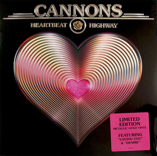 Cannons / Heartbeat Highway - LP GOLD - www.Shopthatapp.com