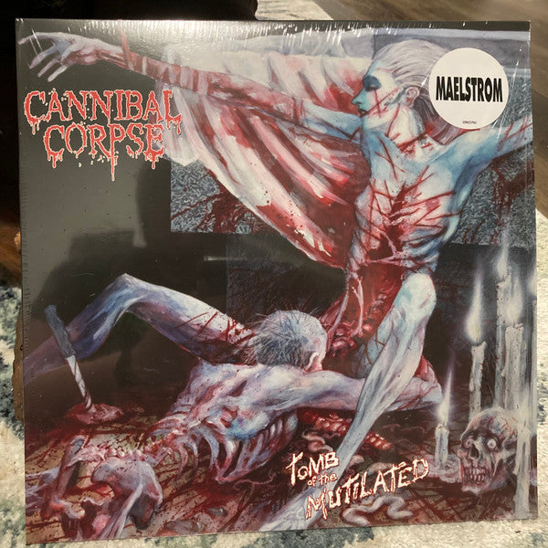 Cannibal Corpse / Tomb Of The Mutilated - LP BLUE - www.Shopthatapp.com