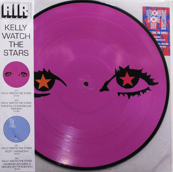 AIR French Band / Kelly Watch The Stars - LP PICT DISC - www.Shopthatapp.com