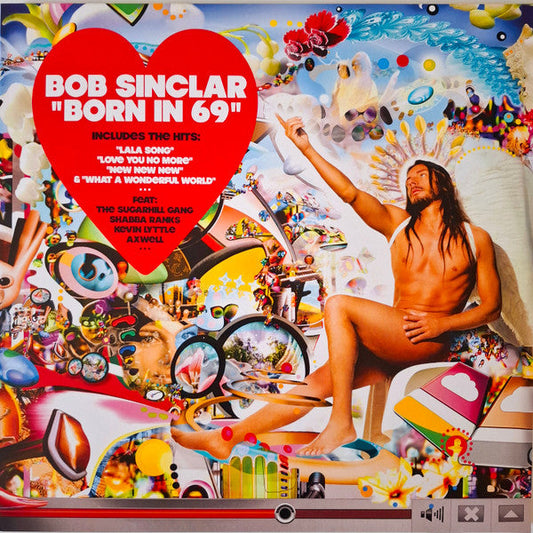 Bob Sinclair / Born In 69 - 2LP coin bumpé - www.Shopthatapp.com