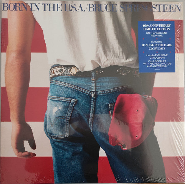 Bruce Springsteen / Born In The U.S.A. - LP RED - www.Shopthatapp.com