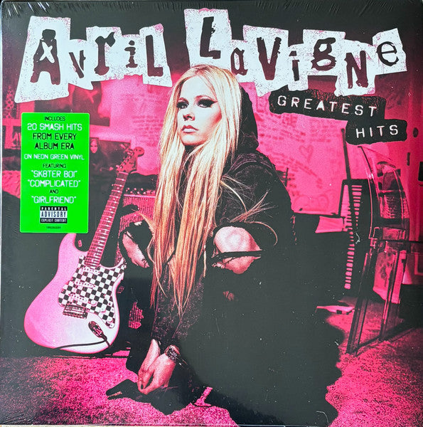 Avril Lavigne / Greatest Hits - 2LP NEON GREEN - www.Shopthatapp.com
