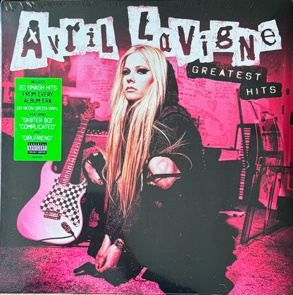 Avril Lavigne / Greatest Hits - 2LP NEON GREEN - www.Shopthatapp.com