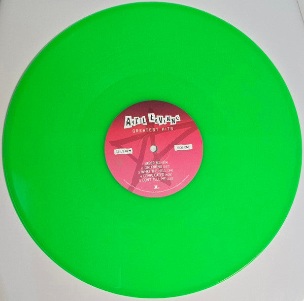 Avril Lavigne / Greatest Hits - 2LP NEON GREEN - www.Shopthatapp.com