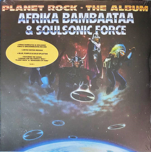 Afrika Bambaataa & Soulsonic Force / Planet Rock The Album - LP SPLATTER - www.Shopthatapp.com
