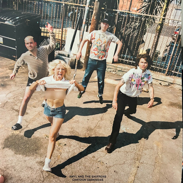 Amyl and The Sniffers / Cartoon Darkness - LP CLEAR SMOKE - www.Shopthatapp.com