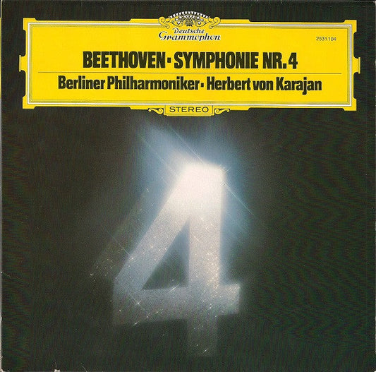 Beethoven, Herbert von Karajan / Symphonie Nr. 4 - LP Used - www.Shopthatapp.com