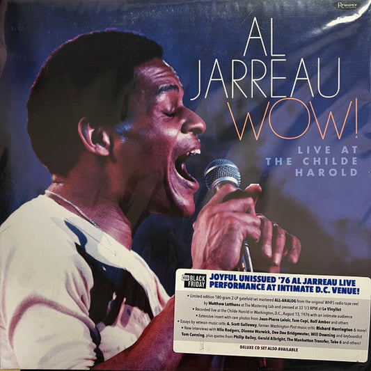 Al Jarreau / Wow! (Live At The Childe Harold) - 2LP - www.Shopthatapp.com