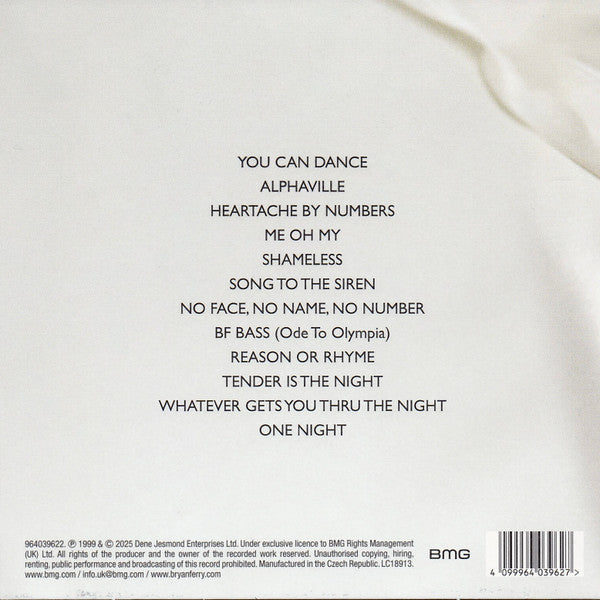 Bryan Ferry / Olympia - CD - www.Shopthatapp.com