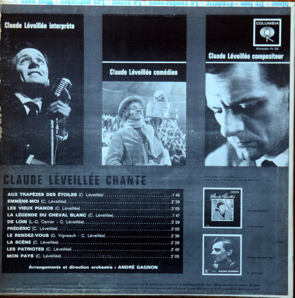 Claude Léveillée / Claude Léveillée À Paris - LP USED