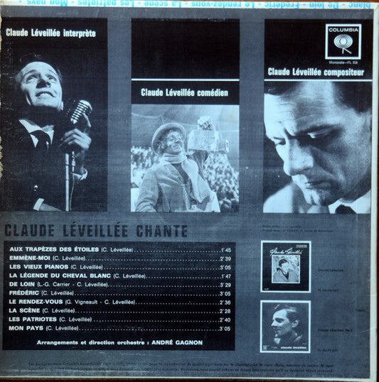 Claude Léveillée / Claude Léveillée À Paris - LP USED