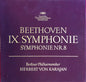 Beethoven, Berliner Philharmoniker, Herbert von Karajan / IX. Symphonie / Symphonie Nr. 8 - 2LP BOX Used - www.Shopthatapp.com