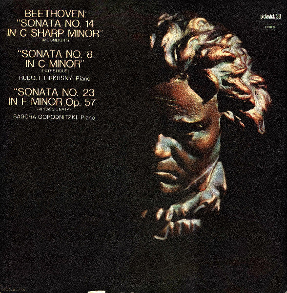 Beethoven* : Rudolf Firkusny* / Sascha Gorodnitzki / Sonata No.14 In C Sharp Minor (Moonlight); Sonata No. 8 In C Minor (Pathetique); Sonata No. 23 In F Minor, Op. 57 (Appassionata) - LP Used - www.Shopthatapp.com