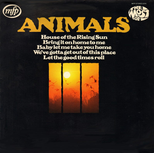 Animals / The Most Of - LP Used - www.Shopthatapp.com