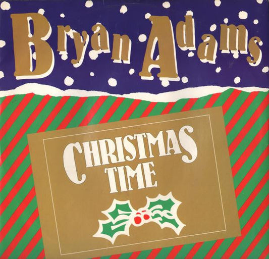 Bryan Adams / Christmas Time - 12" (Used) - www.Shopthatapp.com