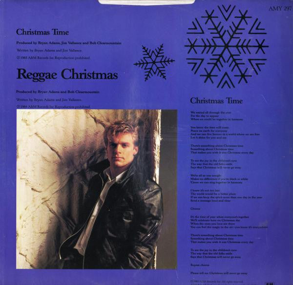 Bryan Adams / Christmas Time - 12" (Used) - www.Shopthatapp.com