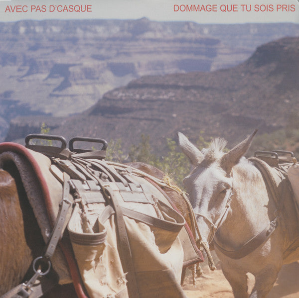Avec Pas D'Casque / Dommage Que Tu Sois Pris - LP - www.Shopthatapp.com