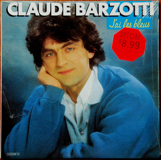 Claude Barzotti / J'Ai Les Bleus - LP Used