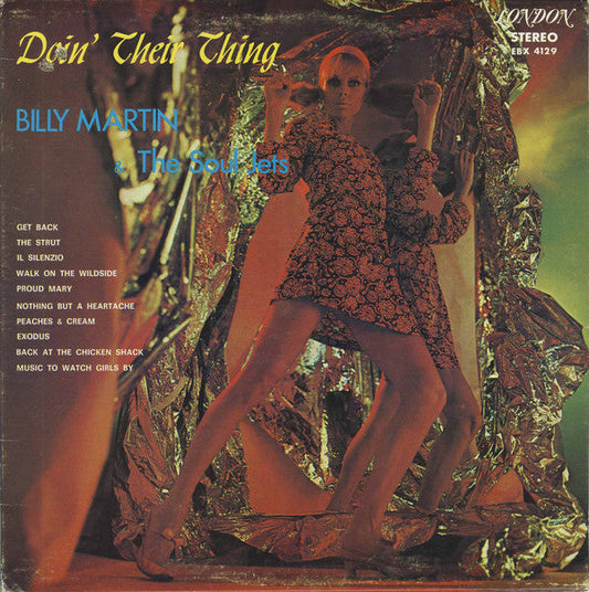 Billy Martin & The Soul Jets / Doin' Their Thing - LP (Used) - www.Shopthatapp.com