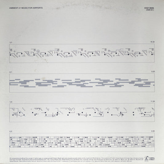 Brian Eno / Ambient 1 (Music For Airports) - LP (Used) - www.Shopthatapp.com