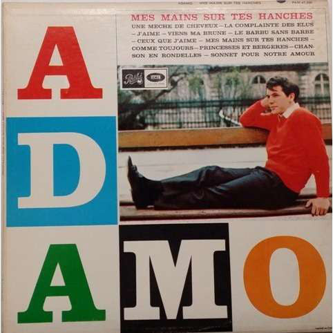 Adamo ‎/ Mes Mains Sur Tes Hanches - LP Used