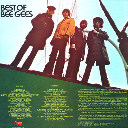 Bee Gees / Best Of Bee Gees - LP USED - www.Shopthatapp.com