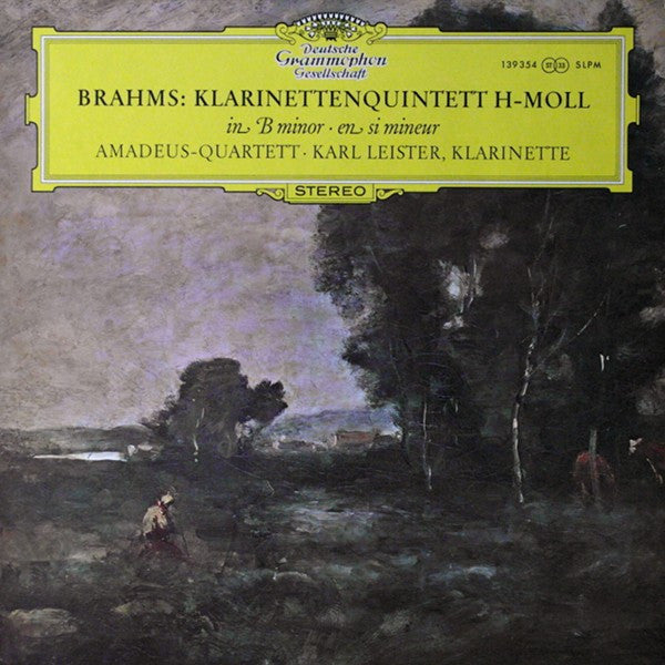 Brahms / Amadeus-Quartett ‧ Karl Leister / Klarinettenquintett H-Moll Op. 115 - LP Used - www.Shopthatapp.com