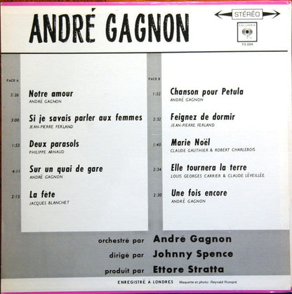 André Gagnon / Notre Amour - LP USED - www.Shopthatapp.com