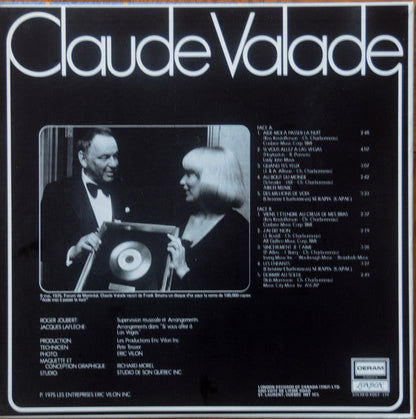 Claude Valade / Aide-Moi À Passer La Nuit - LP Used