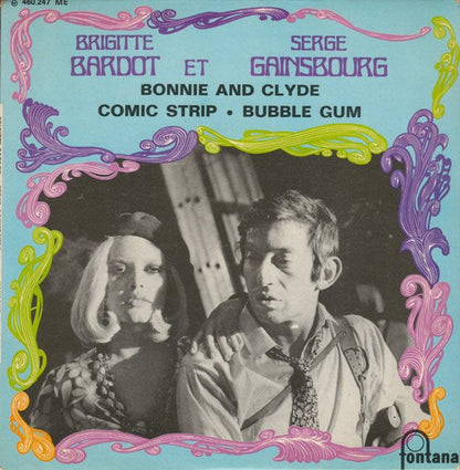 Brigitte Bardot Et Serge Gainsbourg / Bonnie And Clyde - LP Used 7'' - www.Shopthatapp.com