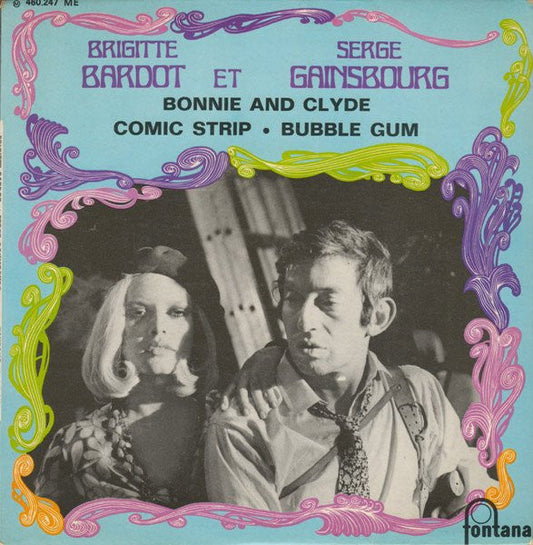 Brigitte Bardot Et Serge Gainsbourg / Bonnie And Clyde - LP Used 7'' - www.Shopthatapp.com