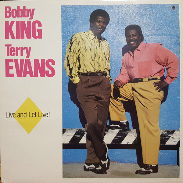 Bobby King & Terry Evans / Live And Let Live! - LP Used - www.Shopthatapp.com