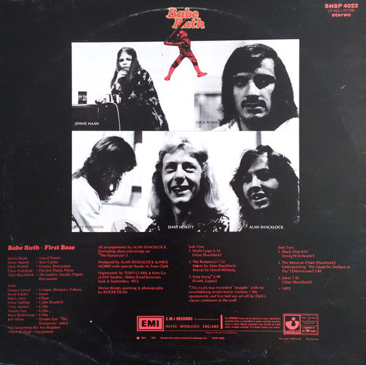 Babe Ruth / First Base - LP USED uk pressing - www.Shopthatapp.com