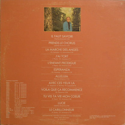 Charles Aznavour / Volume 3: Il Faut Savoir - LP USED - www.Shopthatapp.com