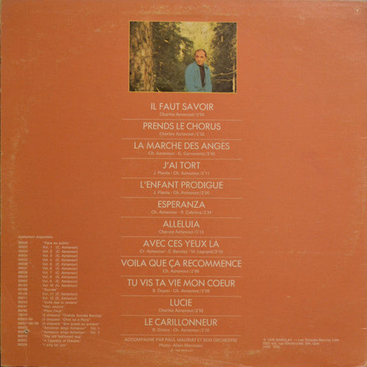 Charles Aznavour / Volume 3: Il Faut Savoir - LP USED - www.Shopthatapp.com