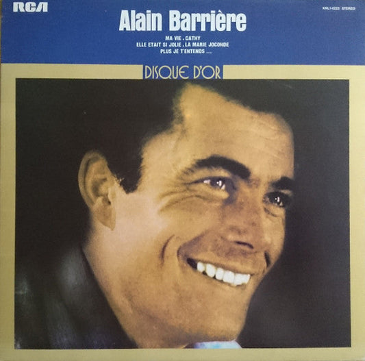 Alain Barrière / Disque D'Or - LP USED - www.Shopthatapp.com