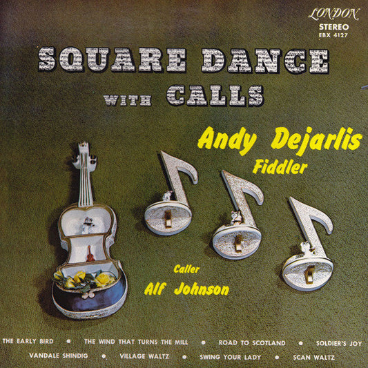 Andy De Jarlis / Square Dance With Calls - LP (used)