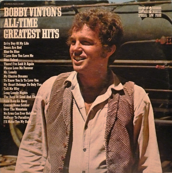 Bobby Vinton / Bobby Vinton's All-Time Greatest Hits - 2LP Used - www.Shopthatapp.com