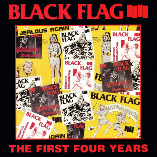 Black Flag / The First Four Years - LP - www.Shopthatapp.com