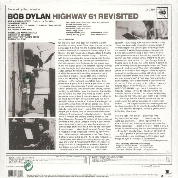 Bob Dylan / Highway 61 Revisited - LP Used - www.Shopthatapp.com