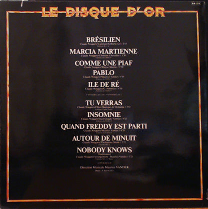 Claude Nougaro / Le Disque D'or - LP Used