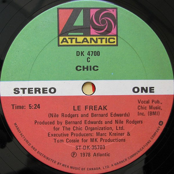 Chic / Le Freak - LP 12'' Used - www.Shopthatapp.com
