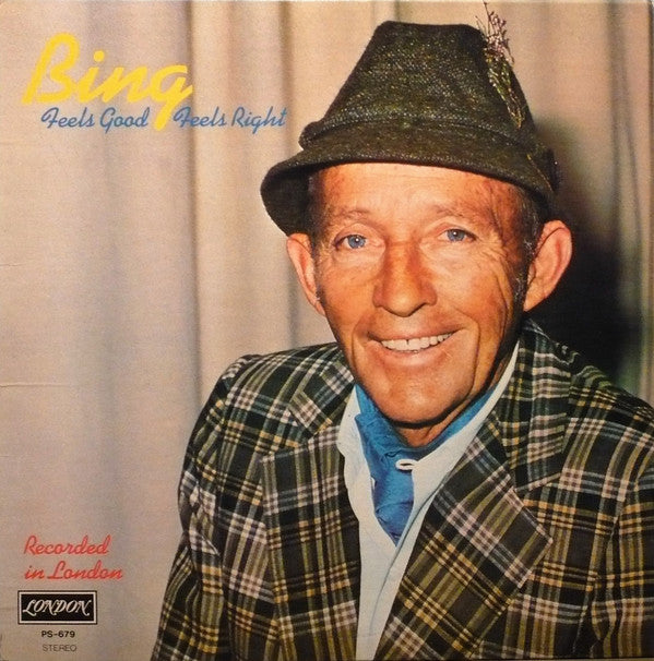 Bing Crosby ‎/ Feels Good, Feels Right - LP Used - www.Shopthatapp.com