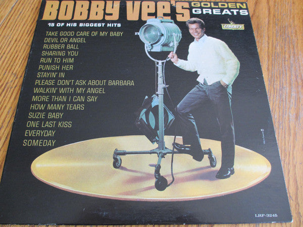 Bobby Vee / Bobby Vee's Golden Greats - LP Used - www.Shopthatapp.com