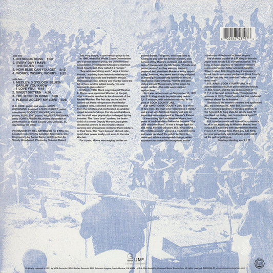 B.B. King / Live In Cook County Jail - LP - www.Shopthatapp.com
