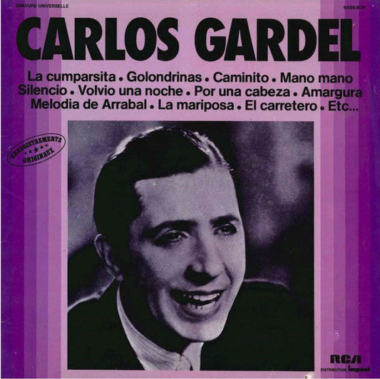 Carlos Gardel ‎/ Carlos Gardel - LP (used) - www.Shopthatapp.com